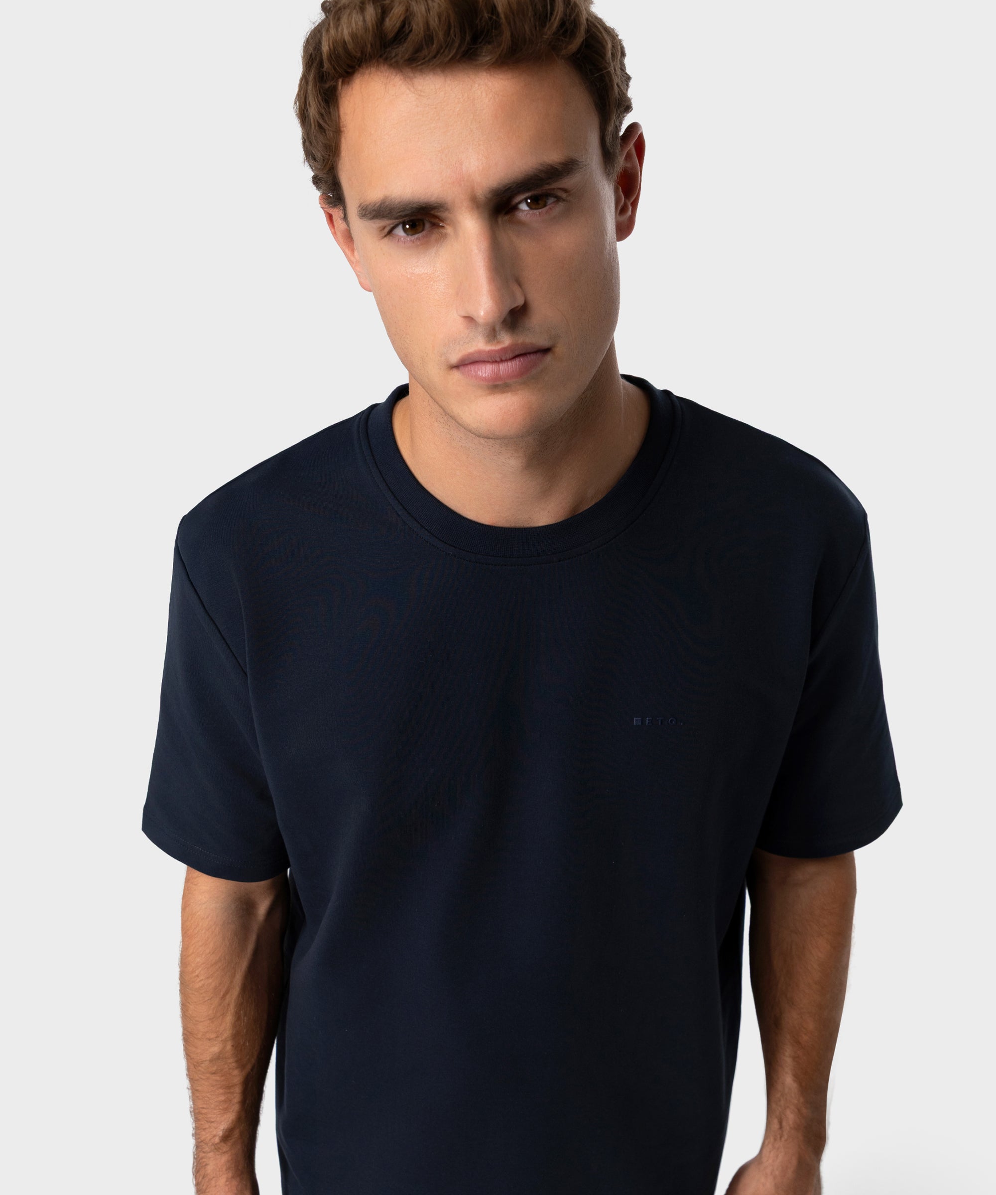 TS 02 Marked Oversized Heavyweight Blueberry