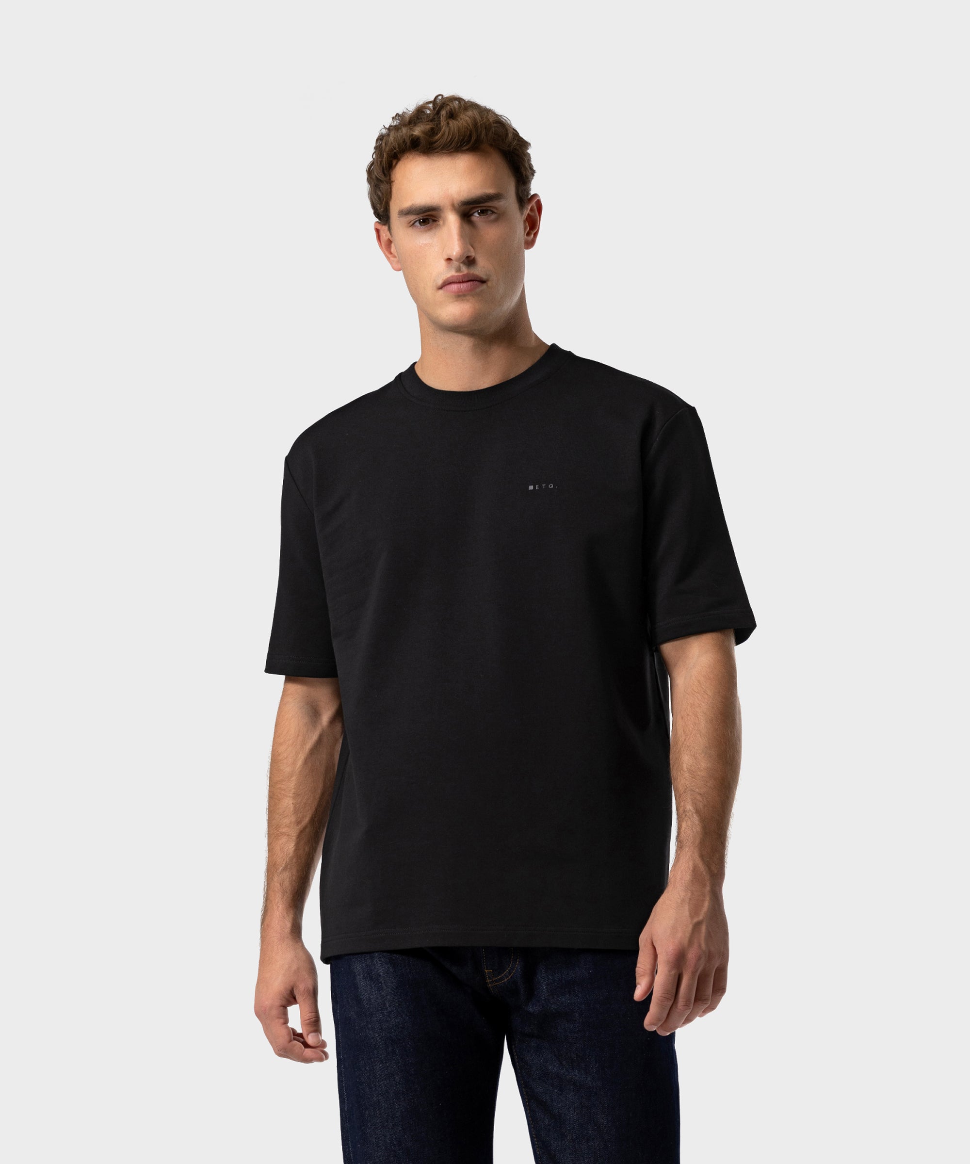 TS 02 Marked Oversized Heavyweight Black
