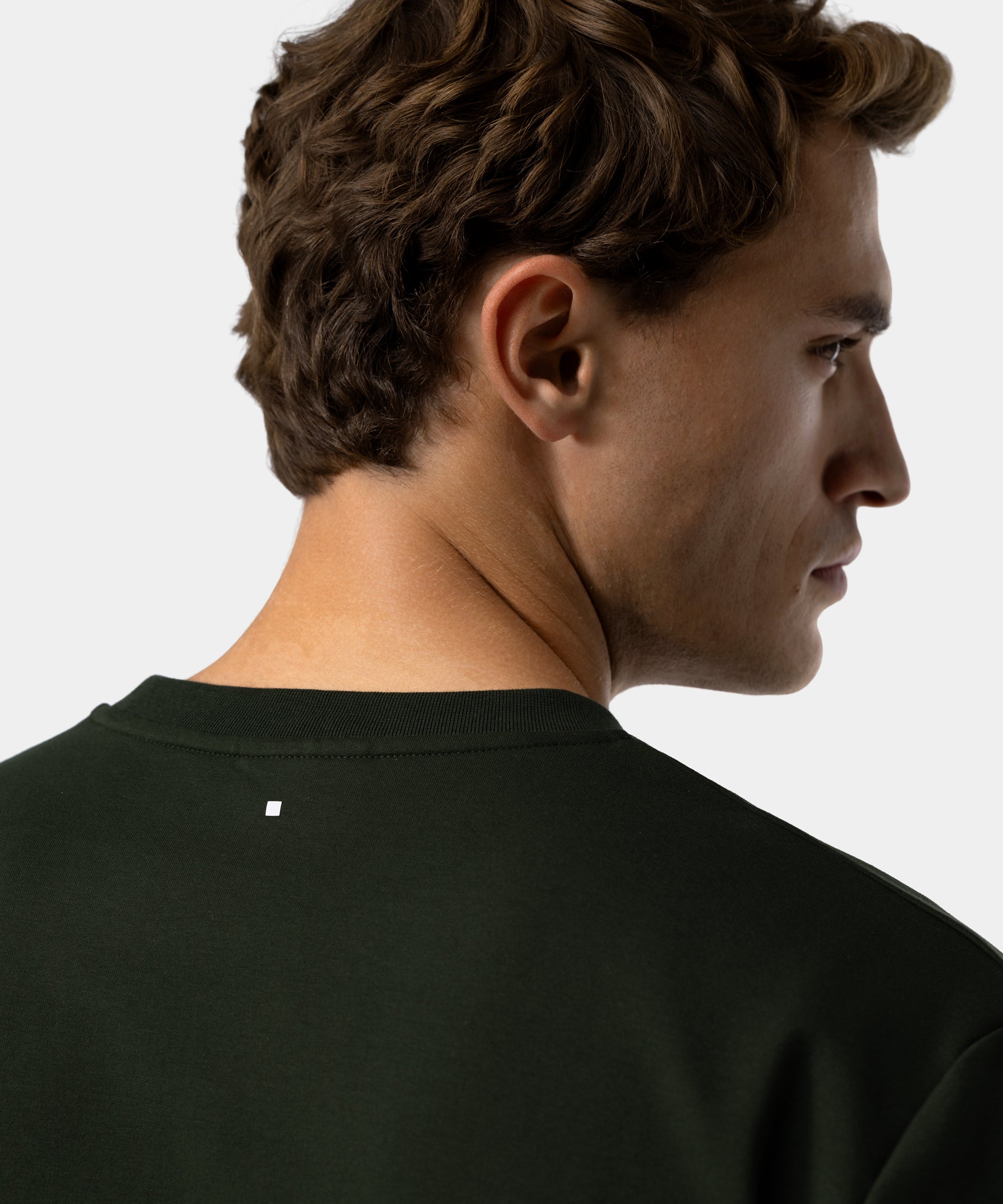 TS 02 Marked Oversized Heavyweight Forest Green