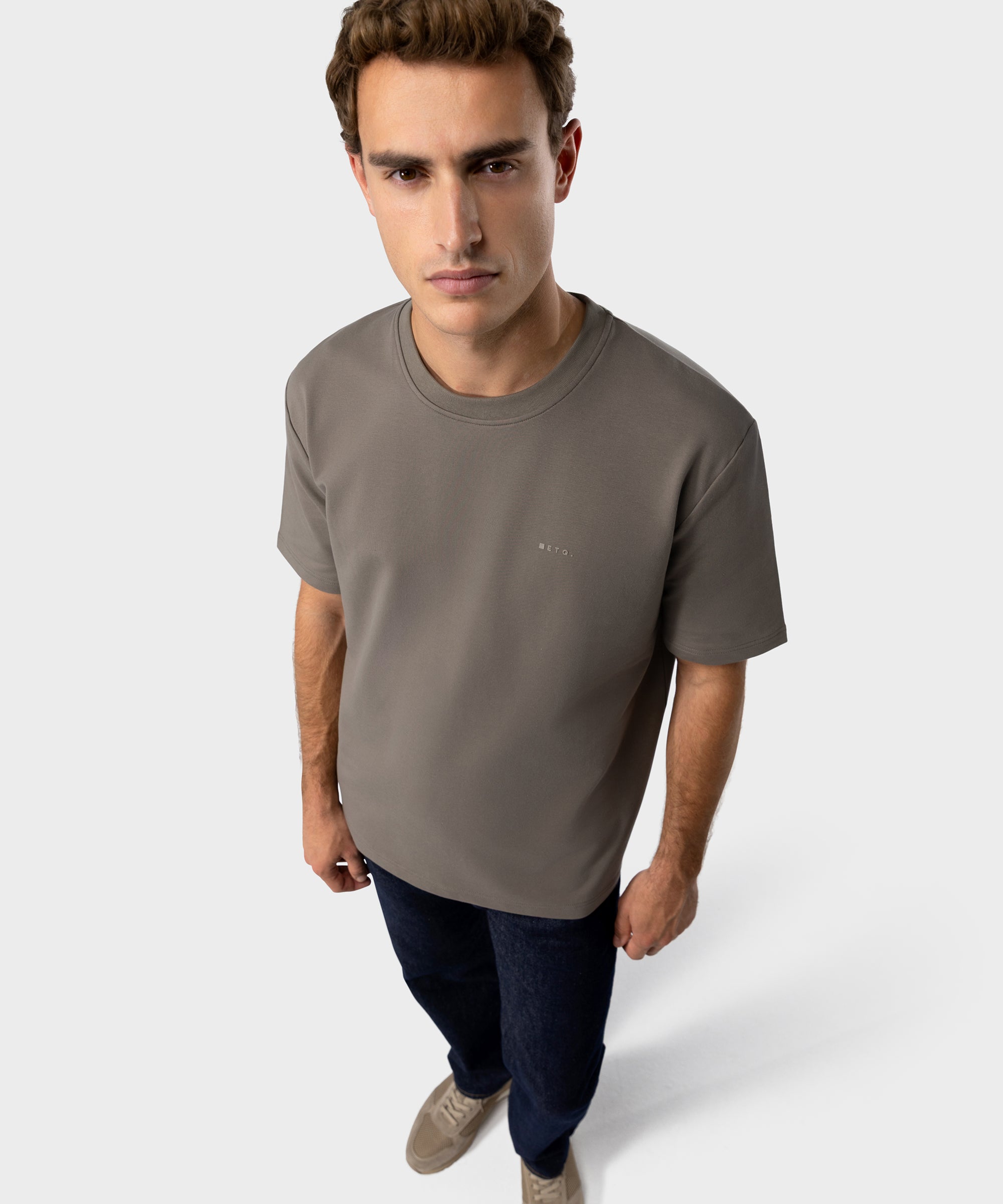 TS 02 Marked Oversized Heavyweight Desert Taupe