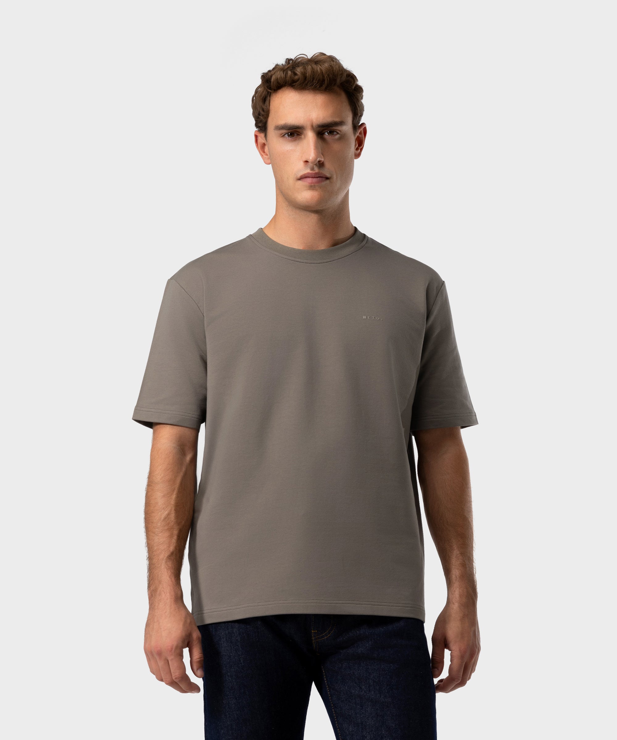 TS 02 Marked Oversized Heavyweight Desert Taupe