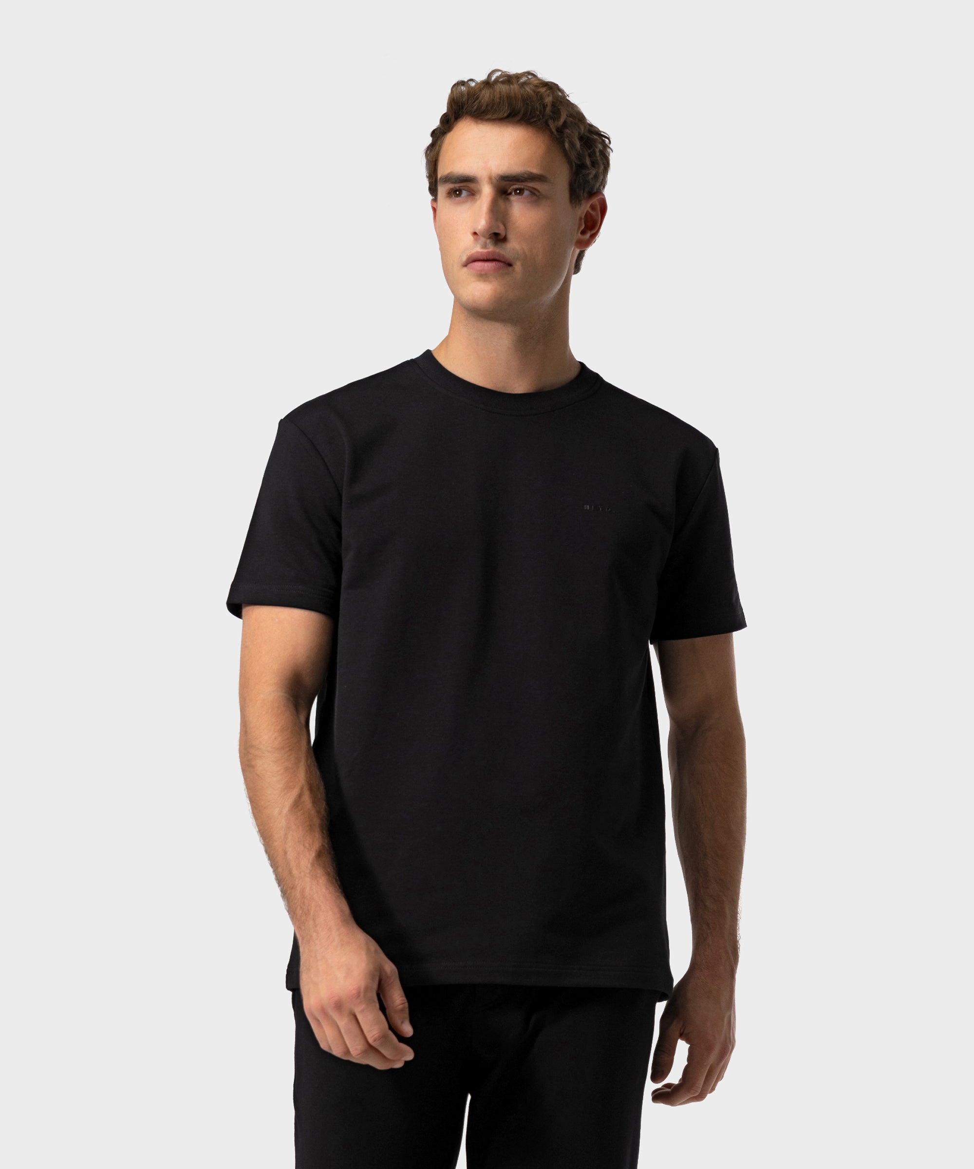 TS 02 Marked Regular Heavyweight Black