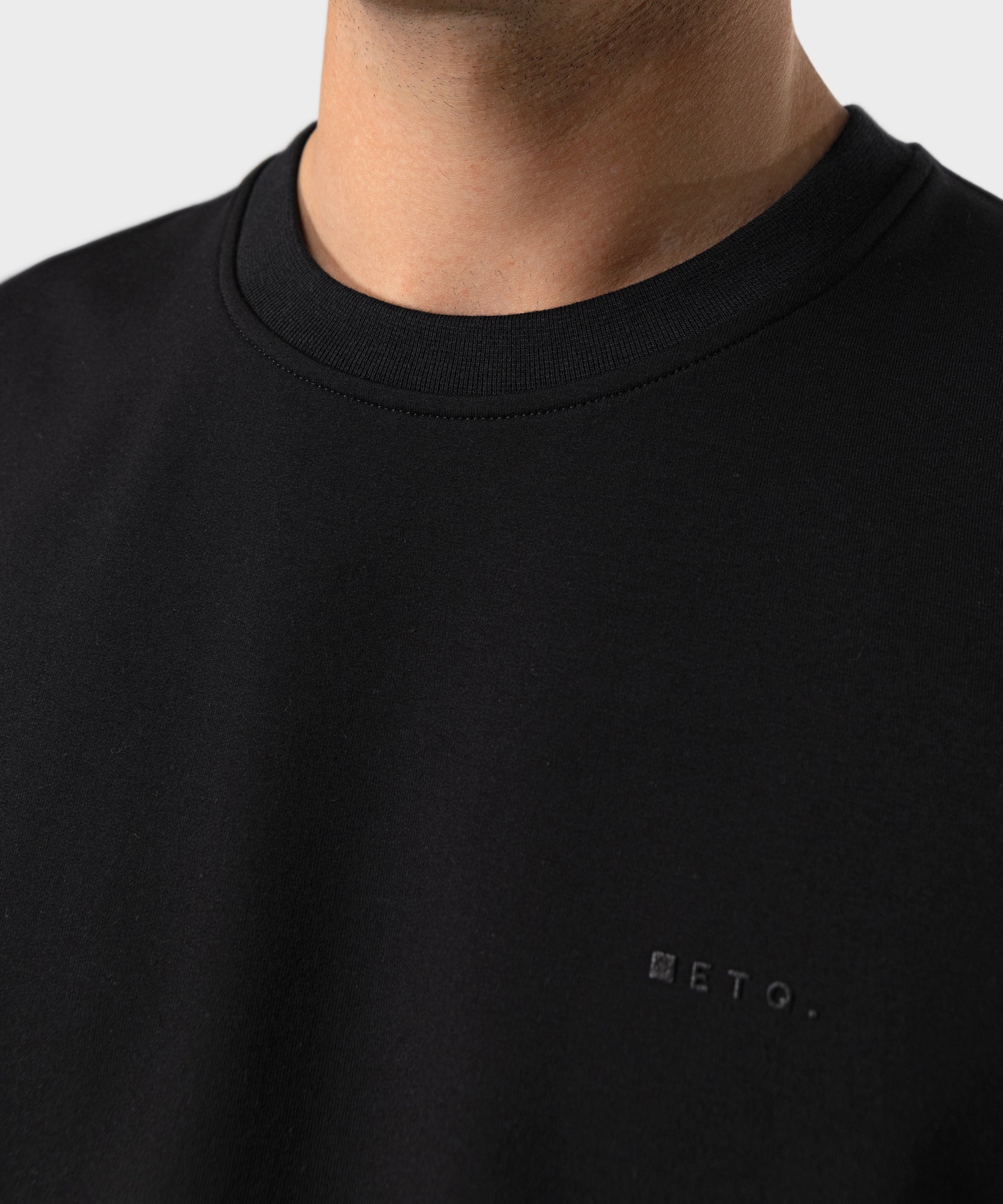 TS 02 Marked Regular Heavyweight Black