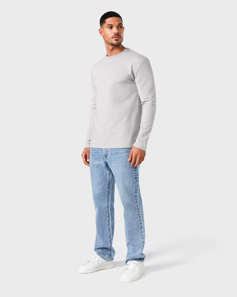 TS 03 Essence Long Sleeve Cement Grey 2.0