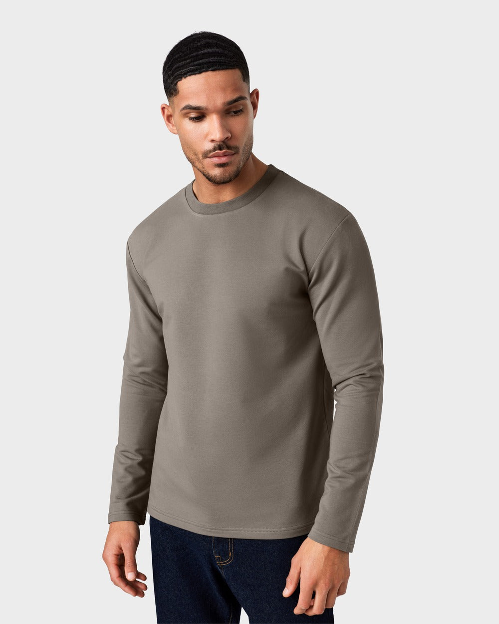 TS 03 Essence Long Sleeve – long sleeve t-shirt in stretch cotton