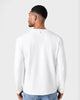 TS 03 Essence Long Sleeve White 2.0 – long sleeve t-shirt in white stretch cotton, photo 4