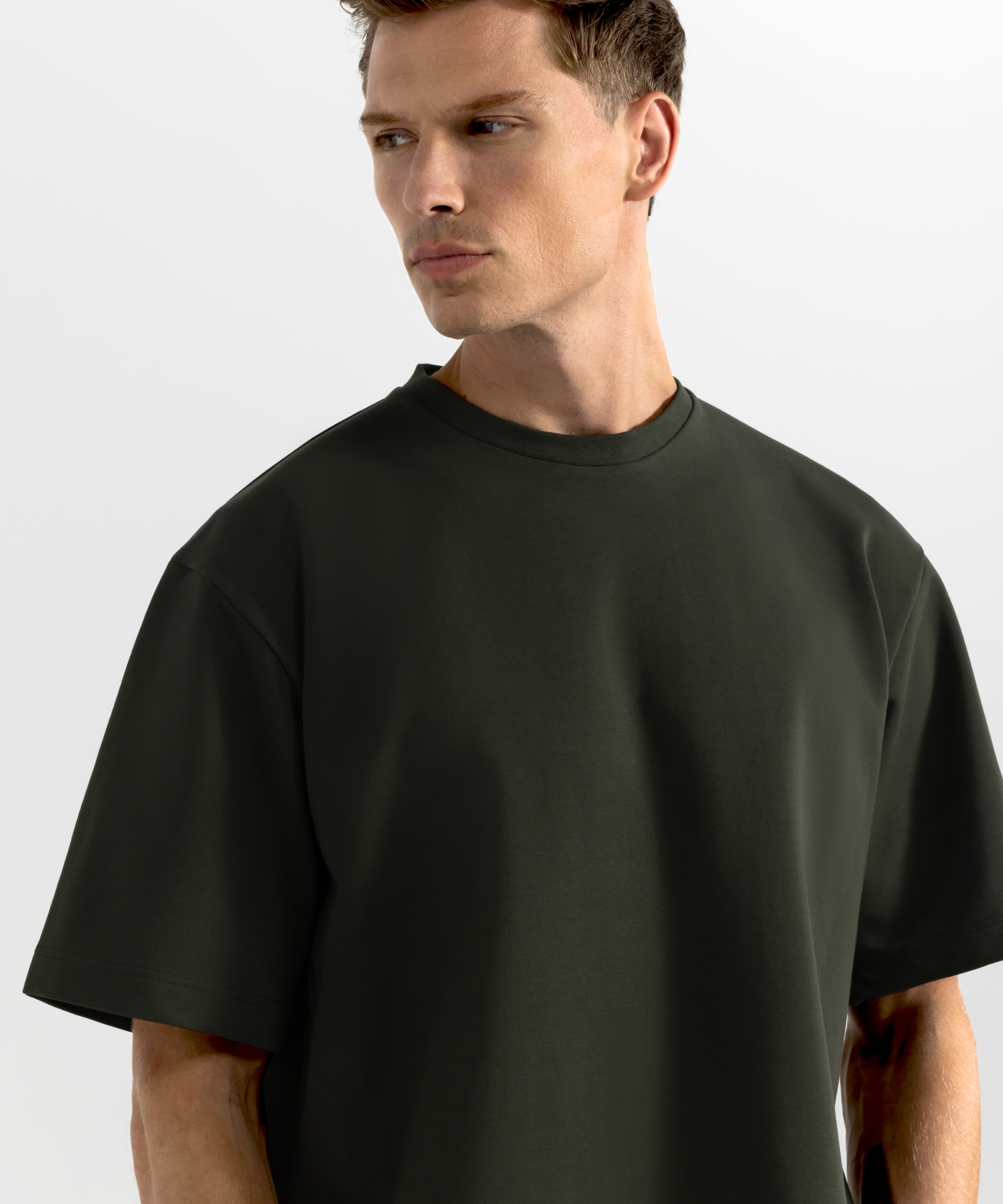 TS 01 Essence Oversized Heavyweight Forest Green