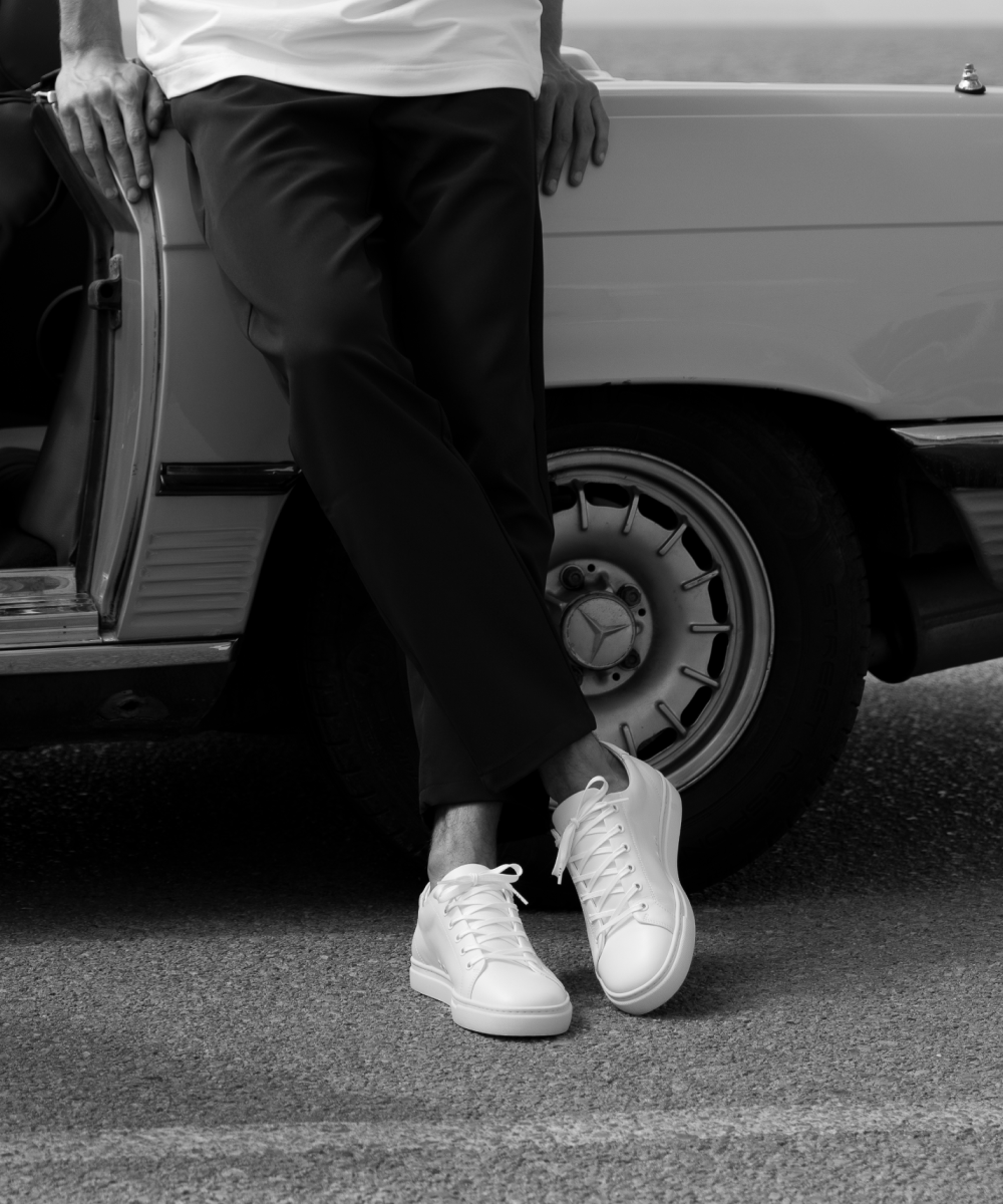 LT 01 Court Lite Premium Nappa White