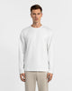 TS 03 Essence Long Sleeve White – long sleeve t-shirt in white cotton fleece, photo 2
