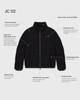 JC 02 Puffer Marked Black