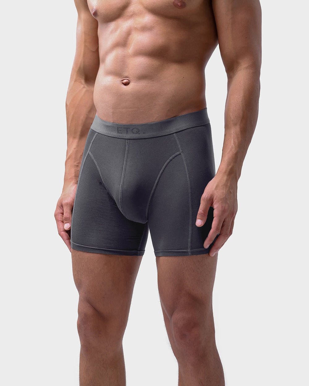 Boxer Shorts Anthracite – boxer briefs in grey bamboo
