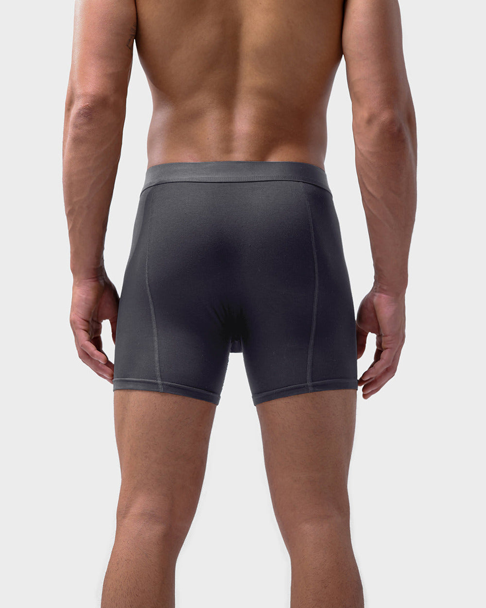 Boxer Shorts Anthracite – boxer briefs in grey bamboo