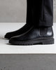 CB 01 Rugged All Black – Chelsea boots in black full grain leather, photo 4