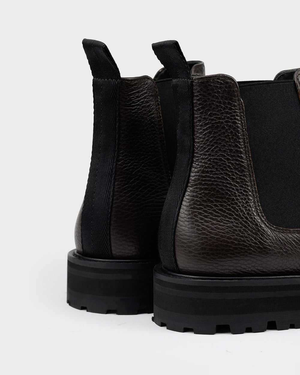 CB 01 Rugged Chocolate – Chelsea boots in brown full grain leather, photo 7