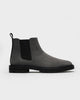 CB 01 Rugged Suede Anthracite – Chelsea boots in grey suede