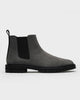 CB 01 Rugged Suede Anthracite – Chelsea boots in grey suede