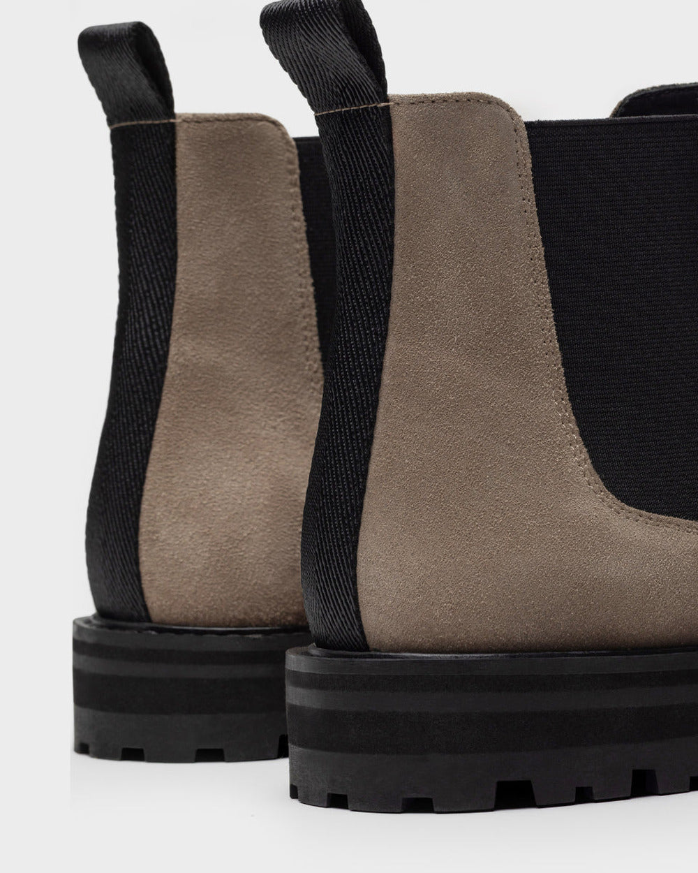 CB 01 Rugged Suede Desert Taupe – Chelsea boots in taupe suede, photo 9