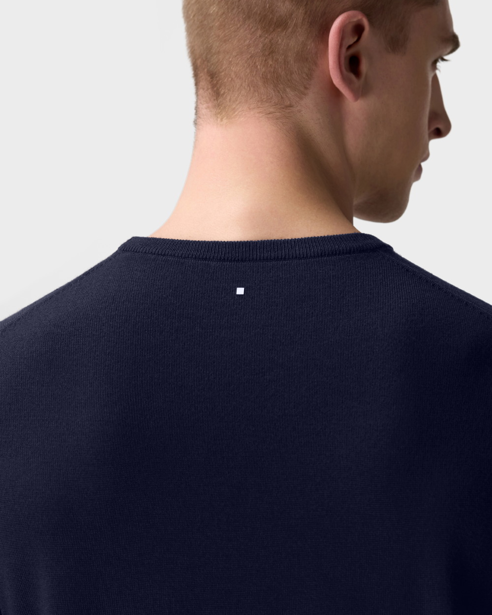 SW 04 Tailored Crewneck Blueberry
