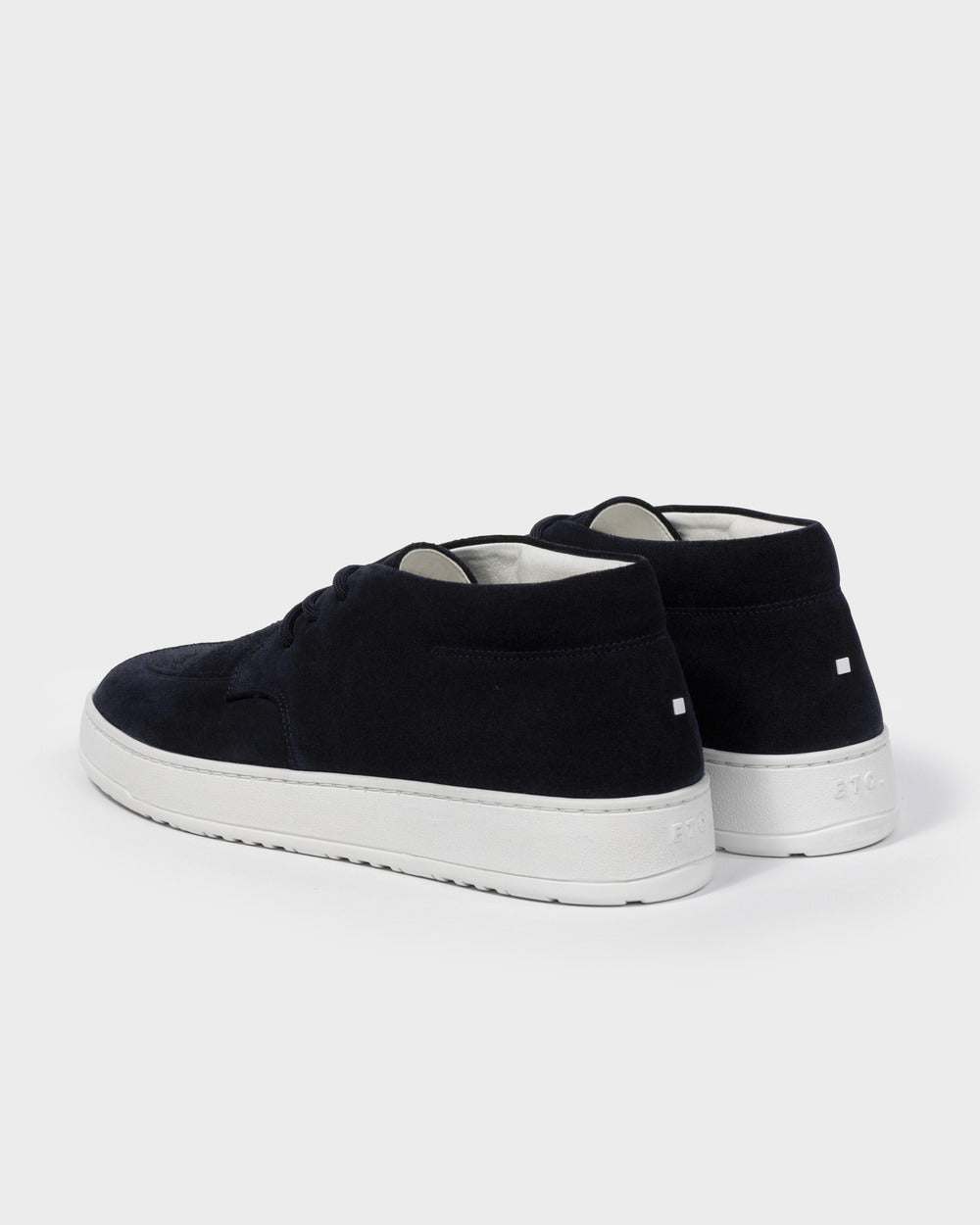 DB 01 Suede Blueberry – desert boots in blue suede, photo 8