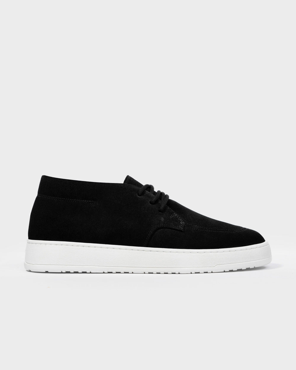 DB 01 Suede Jet Black – desert boots in black suede