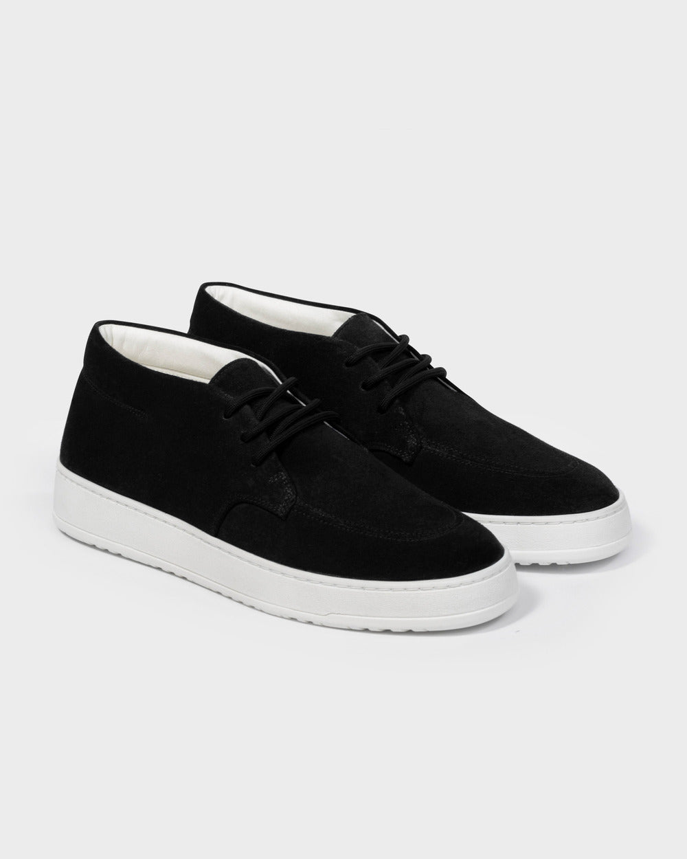 DB 01 Suede Jet Black – desert boots in black suede, photo 7