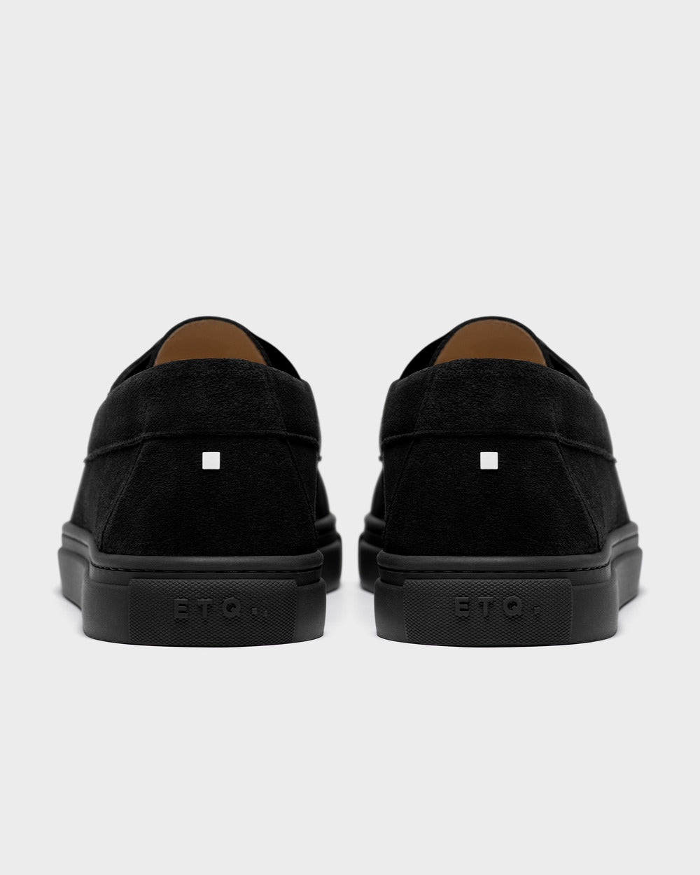 DS 03 Suede All Black – boat shoes in black suede, photo 8