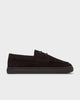DS 03 Suede All Chocolate – boat shoes in brown suede