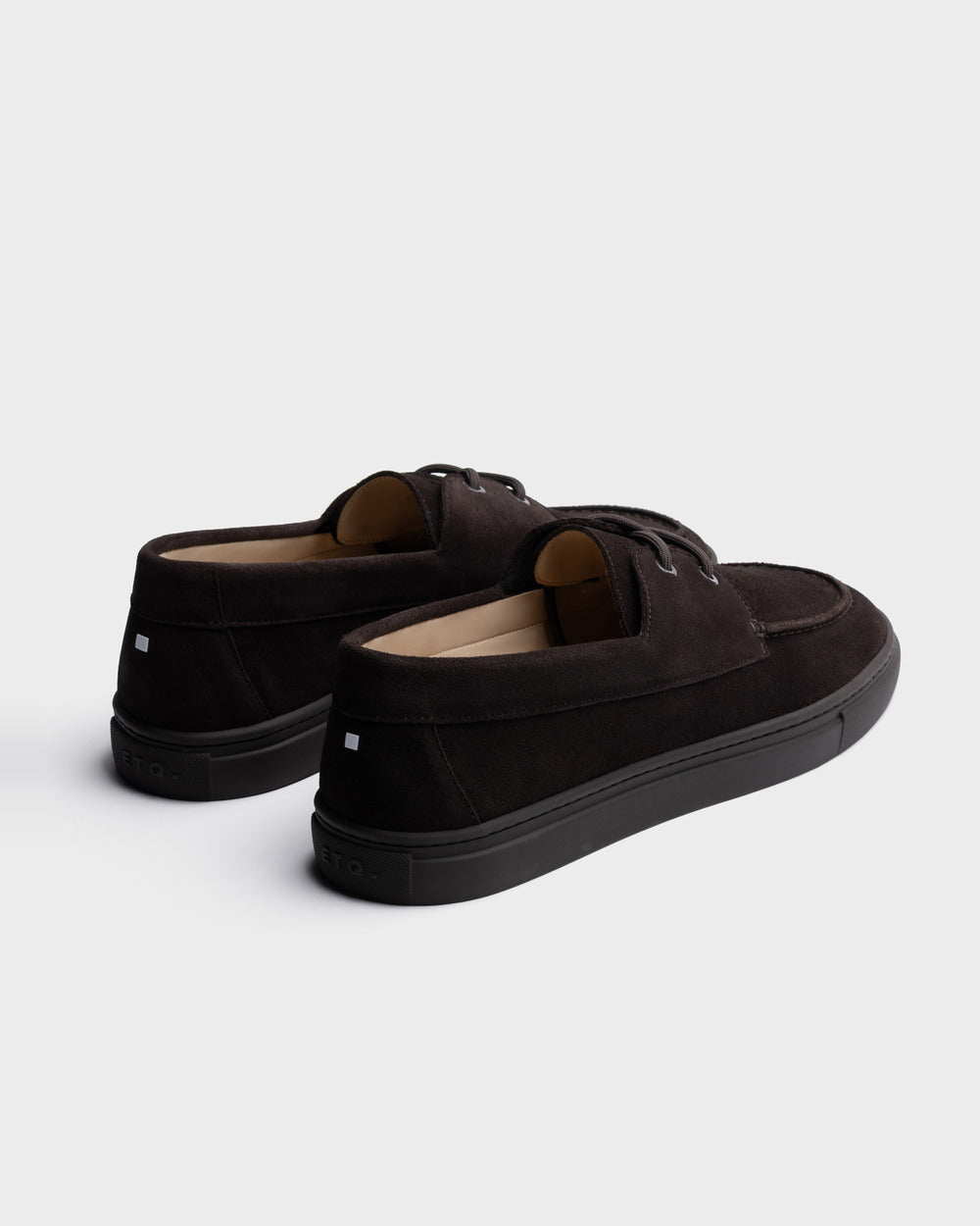 DS 03 Suede All Chocolate – boat shoes in brown suede, photo 7