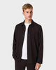 Essence Set 01 Chocolate – co-ord set with overshirt and trousers in brown stretch twill, photo 4