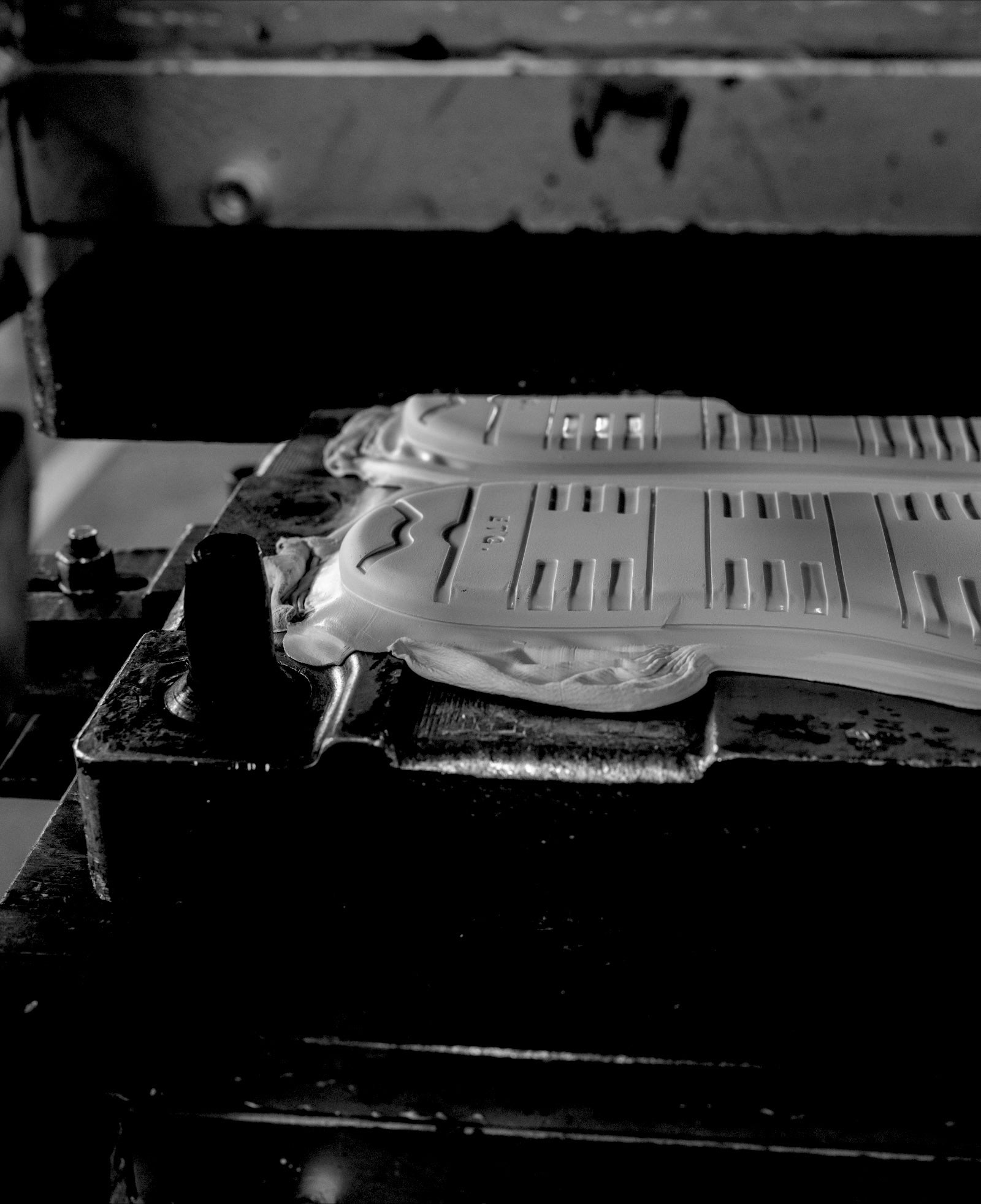 ETQ insole fresh out of the mould
