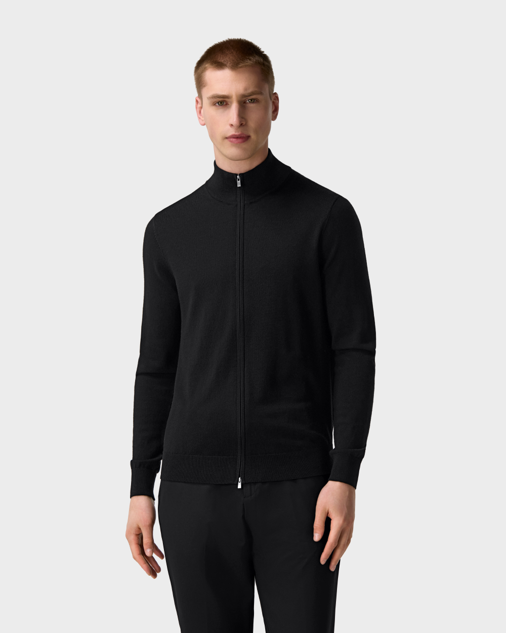 ZS 04 Tailored Cardigan Black