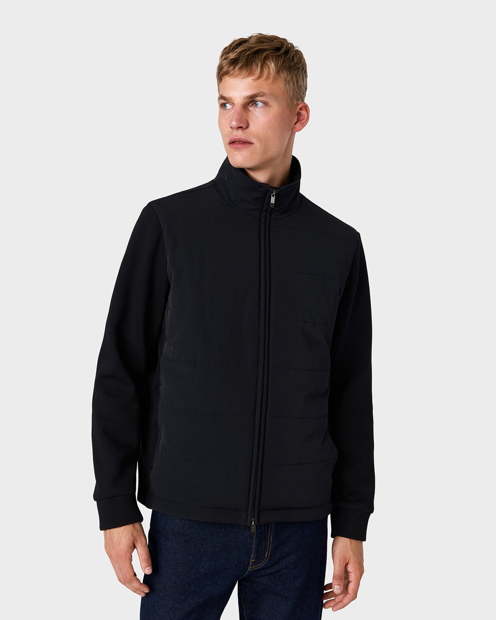 JC 05 Hybrid Blouson Black