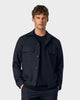 JC 01 Essence Blueberry – overshirt jacket in blue Traveller Weave, photo 2
