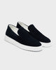 LS 01 Suede Blueberry – loafers in blue suede, photo 4