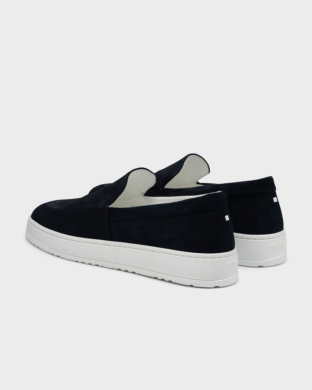 LS 01 Suede Blueberry – loafers in blue suede, photo 6