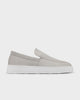 LS 01 Suede Cement Grey – loafers in grey suede