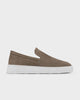 LS 01 Suede Desert Taupe – loafers in taupe suede