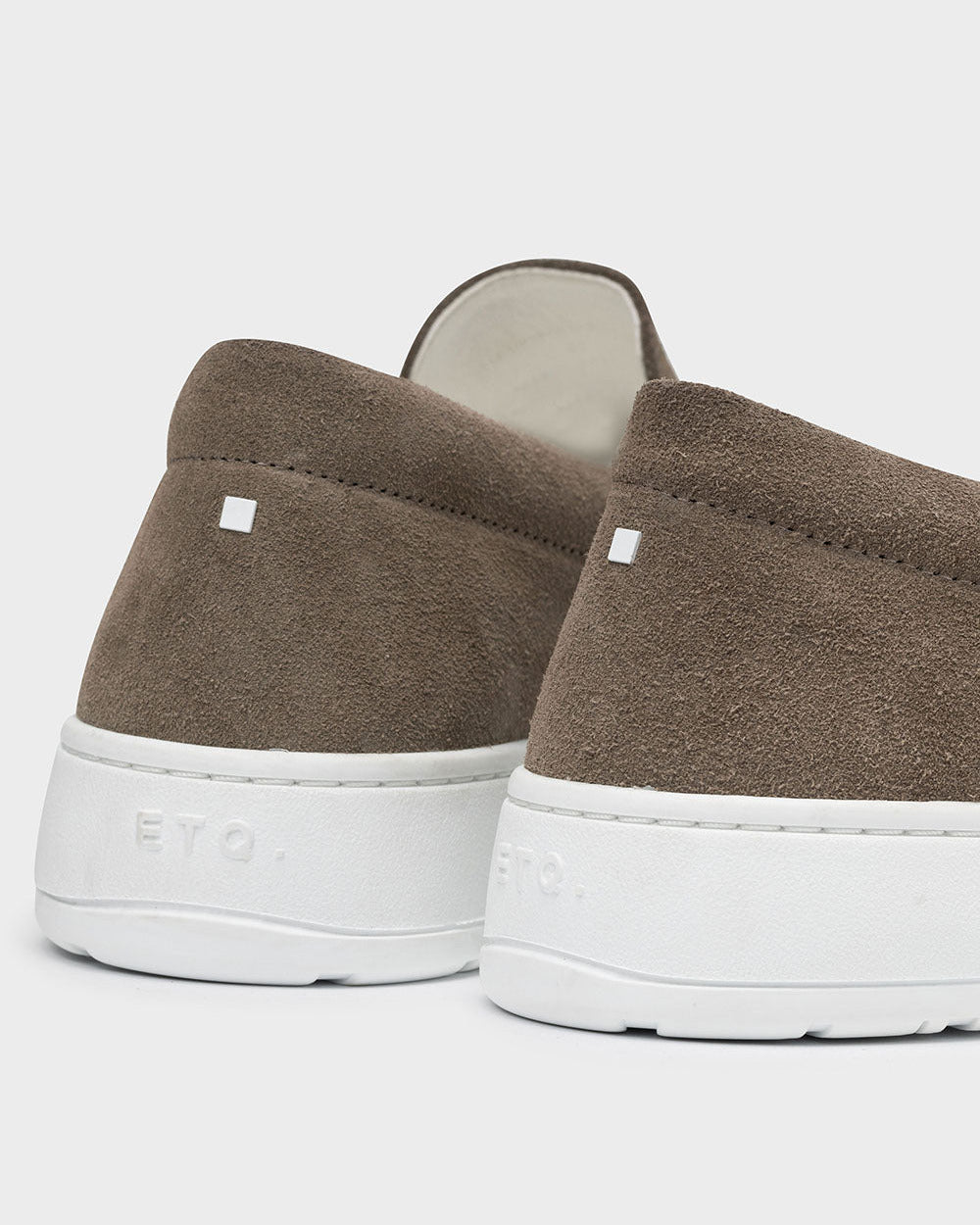 LS 01 Suede Desert Taupe – loafers in taupe suede, photo 8