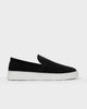 LS 01 Suede Jet Black – loafers in black suede