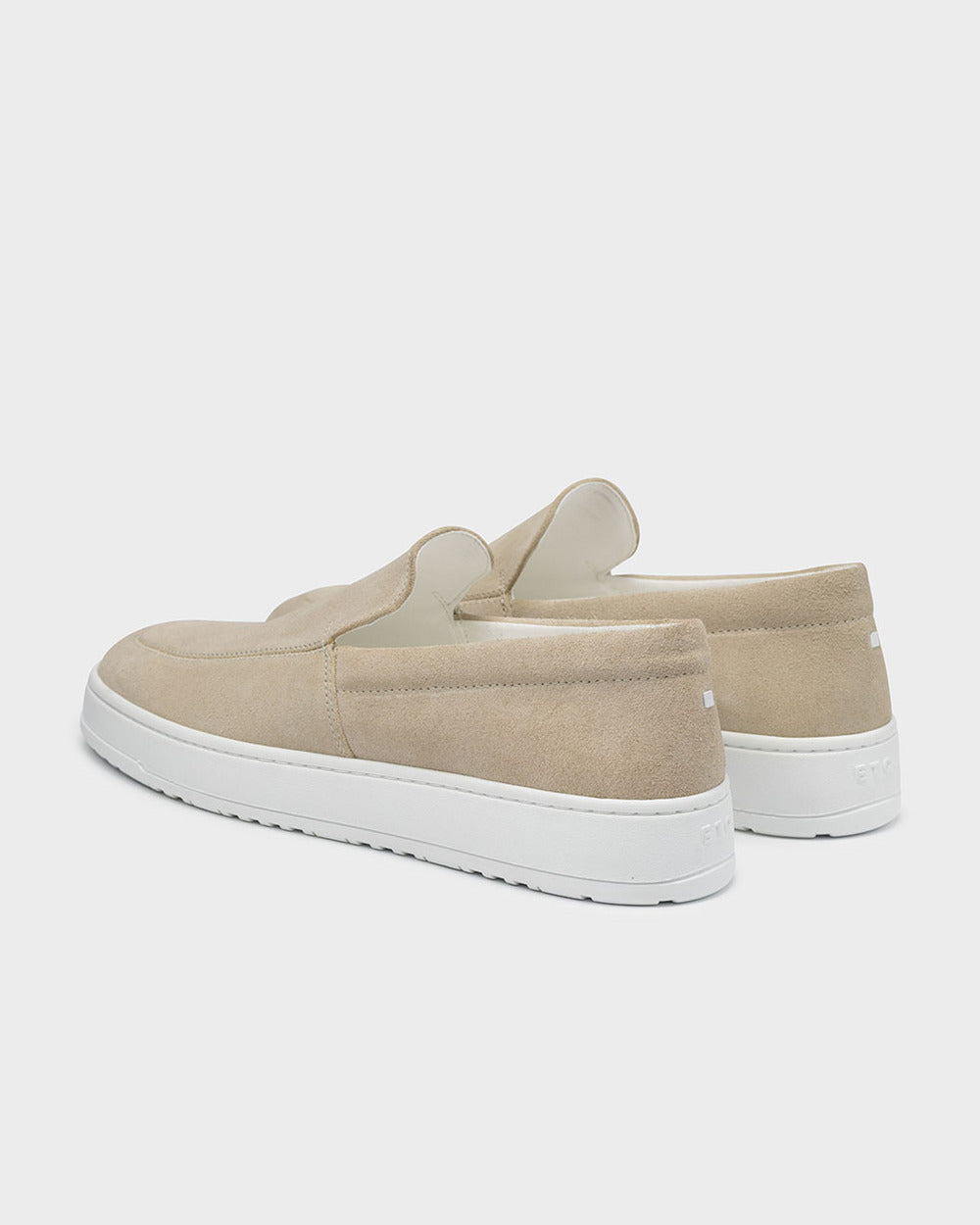 LS 01 Suede Sand – loafers in beige suede, photo 10