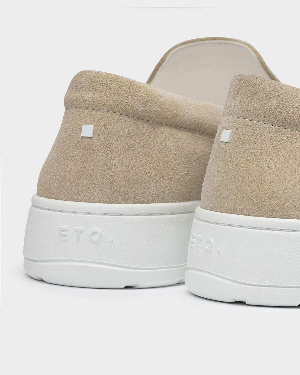 LS 01 Suede Sand – loafers in beige suede, photo 16