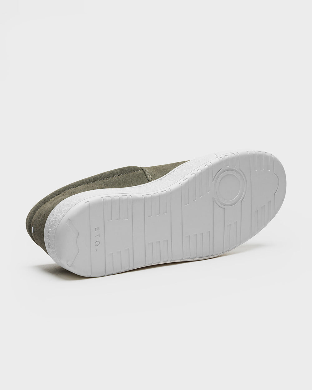 LS 01 Suede Vetiver Green – loafers in green suede, photo 11