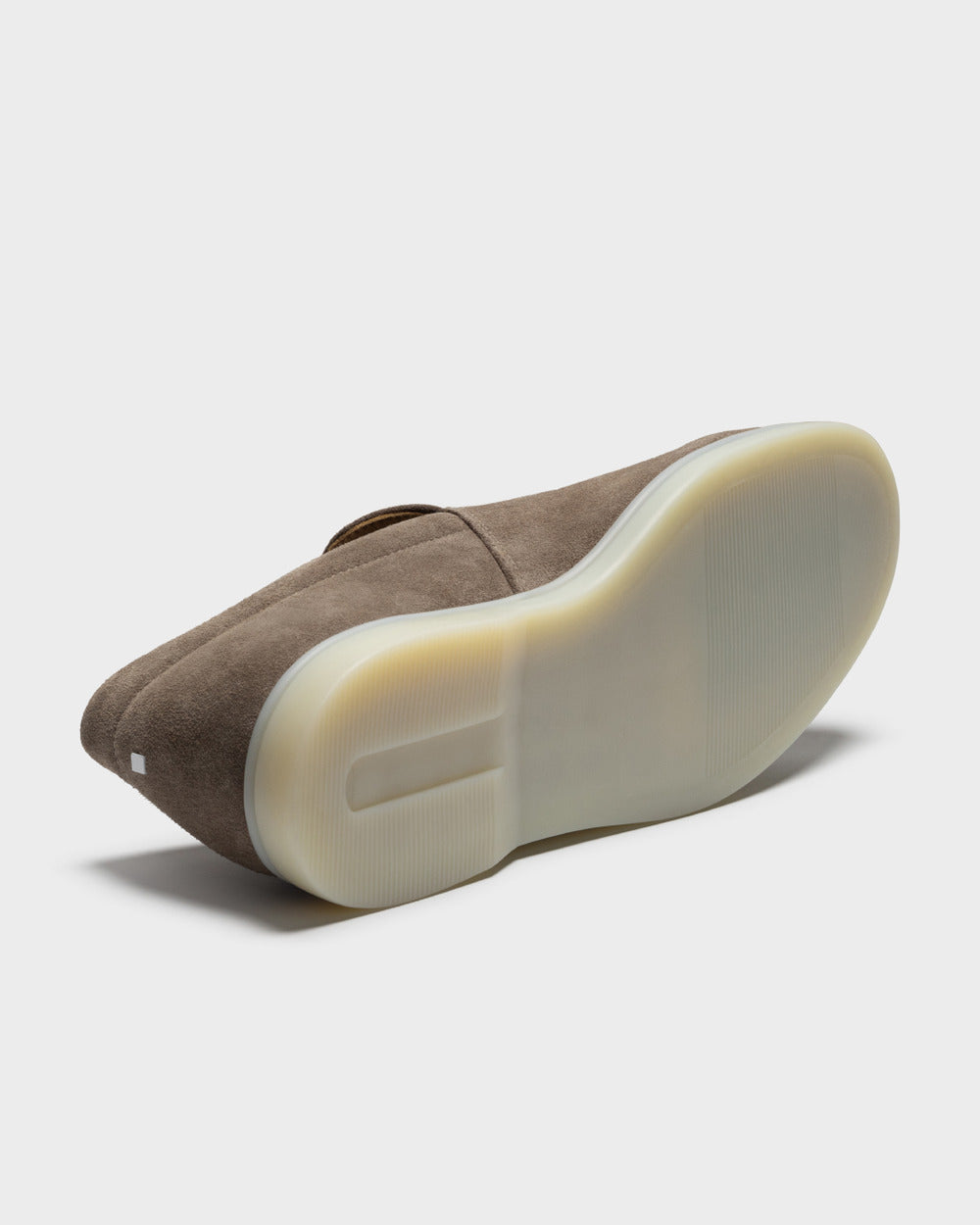 LS 03 Suede Desert Taupe – loafers in taupe suede, photo 14
