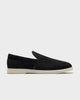 LS 03 Suede Jet Black – loafers in black suede