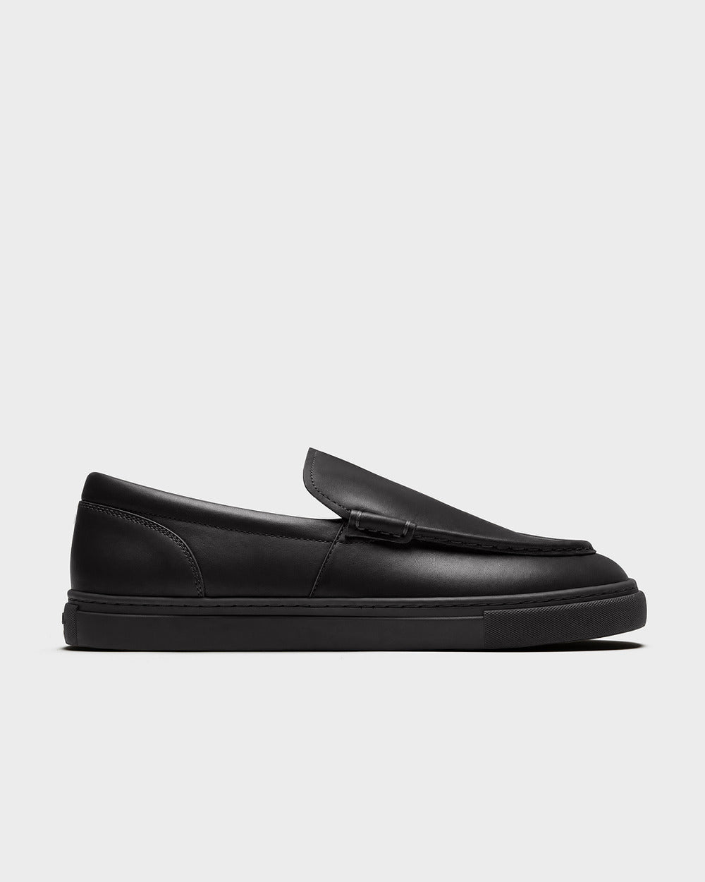 LS 04 Full Grain All Black – loafers in black full grain leather