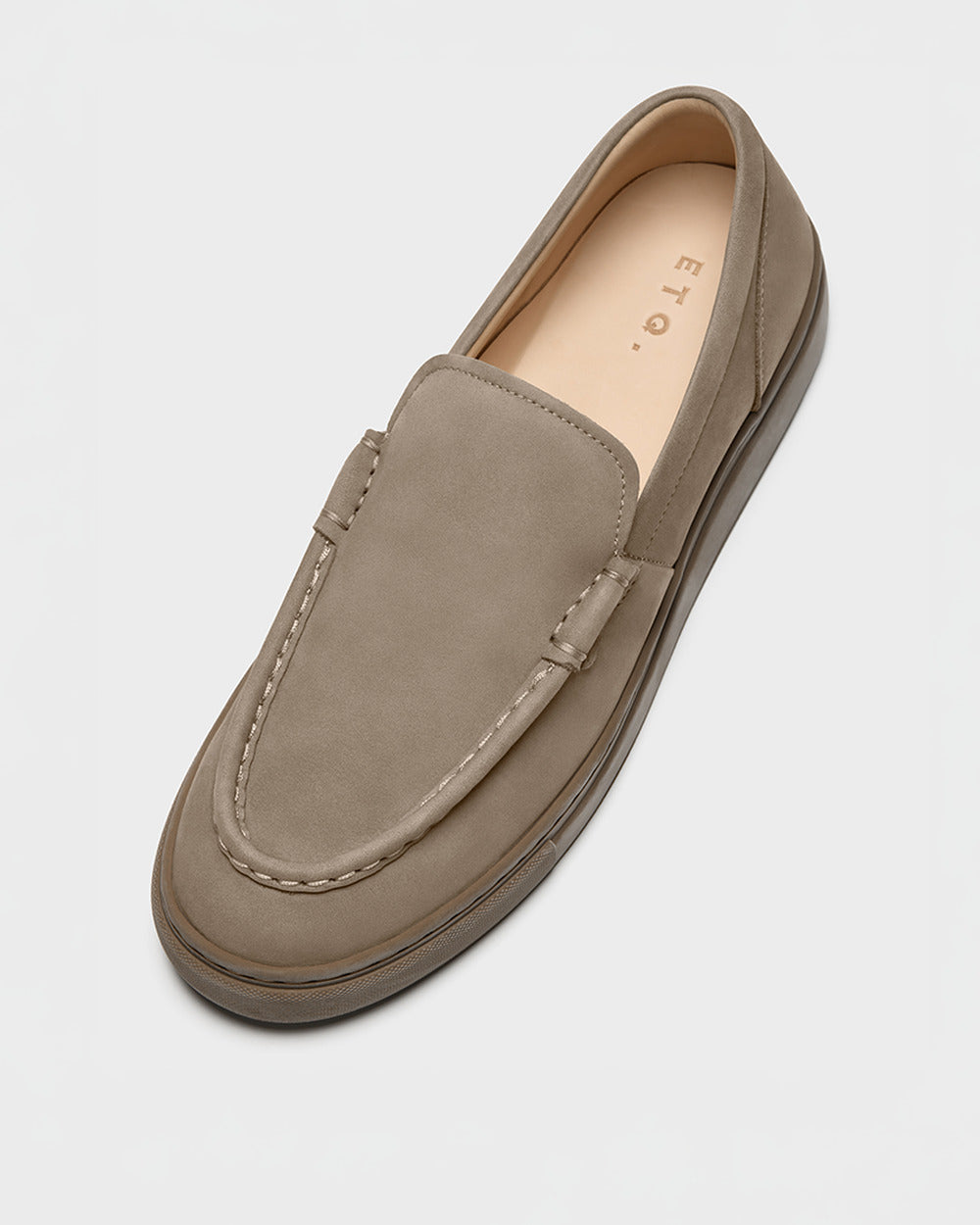 LS 04 Nubuck All Desert Taupe – loafers in taupe nubuck leather, photo 9
