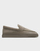 LS 05 Suede Dark Sand – penny loafers in beige suede