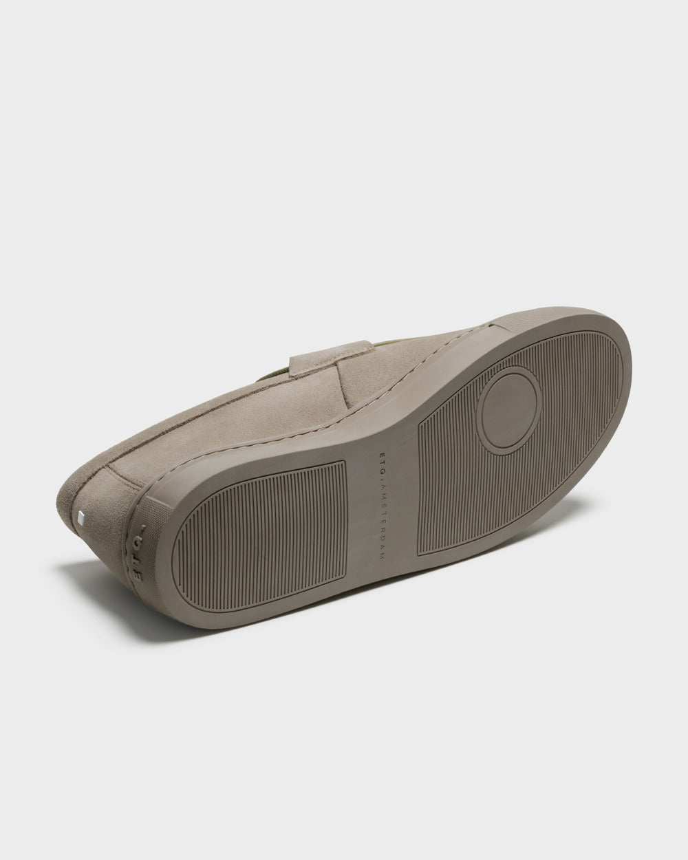 LS 05 Suede Dark Sand – penny loafers in beige suede, photo 9