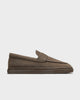 LS 05 Suede Desert Taupe – penny loafers in taupe suede