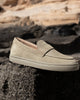 LS 05 Suede Sand – penny loafers in beige suede, photo 3